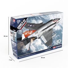 Academy 12556 1/72 F-4J VMFA-232 Savaş Uçağı Demonte Plastik Maketi