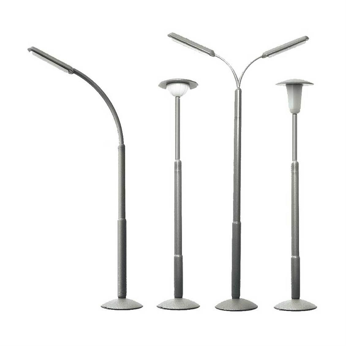 Faller 272453 1/160 Karayolu Lambaları ( 56 Parça ) Demonte Plastik Maketi