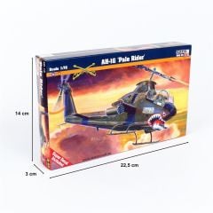 Mistercraft B002 1/72 AH-1G (Pale Raider) Helikopter Demonte Plastik Maketi