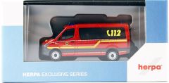 Herpa 949583 1/87 Ölçek MB Sprinter, İtfaiye Minibüsü, Sergilemeye Hazır Model Araç