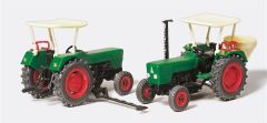 Preiser 17920 1/87 Ölçek deutz d 6206 traktör - 2 adet Figürleri