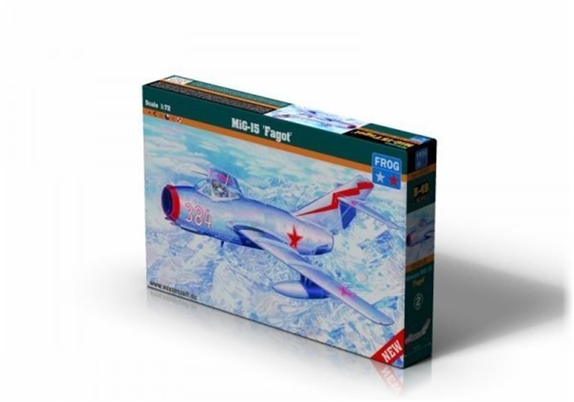 Mistercraft B049 1/72  MIG-15 Fagot Savaş Uçağı Demonte Plastik Maketi