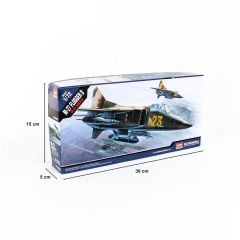 Academy 12455 1/72 MIG-27 Flogger Savaş Uçağı Demonte Plastik Maketi