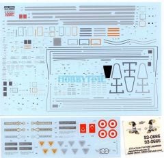 Babibi DBT01144 1/32 F-16 Tunç Filo, Dekal Çıkartma