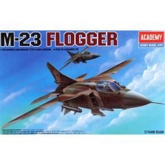 Academy 12614 1/144 MiG-23 Frogger Savaş Uçağı Demonte Plastik Maketi