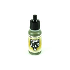 Vallejo 71410 17 ml. AII Zashchitnyi Camouflage Green, Model Air Serisi Model Boyası