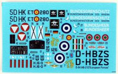 Mistercraft D054 1/72 AB-212 (Avrupa Kuvvetleri) Helikopteri Demonte Plastik Maketi