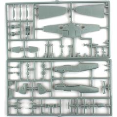 Mistercraft C040 1/72 BF-109F-4/trop (Marseille) Savaş Uçağı Demonte Plastik Maketi
