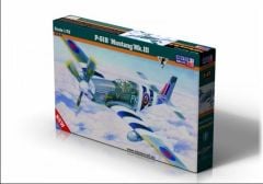 Mistercraft C047 1/72 P-51B Mustang Mk.III Savaş Uçağı Demonte Plastik Maketi