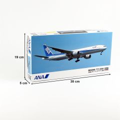 Hasegawa 10 10710 1/200 Ölçek ANA B777-300 Yolcu Uçağı Plastik Model Kiti