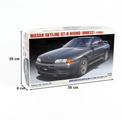 Hasegawa HC39 21139 1/24 Ölçek Nissan Skyline GT-R Nismo (BNR32) Otomobil Plastik Model Kiti